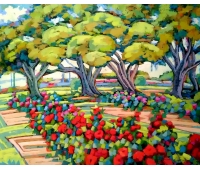 Praça das Rosas - 80x100